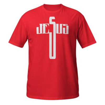 Jesus Cross Style T-Shirt Homme